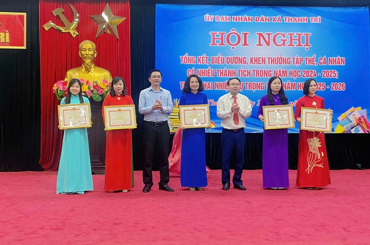 Ngành giáo dục xã Thanh Trì: Vững vàng hội nhập, sáng tạo tương lai.- Ảnh 5.