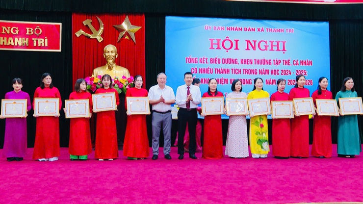 Ngành giáo dục xã Thanh Trì: Vững vàng hội nhập, sáng tạo tương lai.- Ảnh 6.