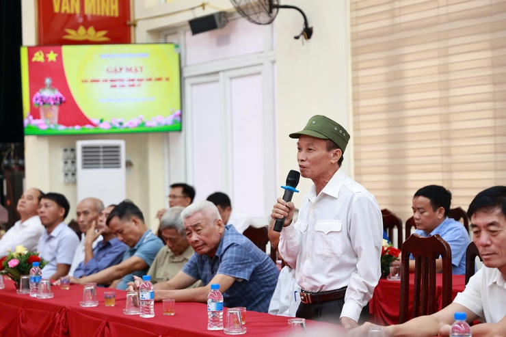 Đảng ủy xã Ứng Thiên gặp mặt các đồng chí nguyên lãnh đạo chủ chốt xã qua các thời kỳ- Ảnh 6.
