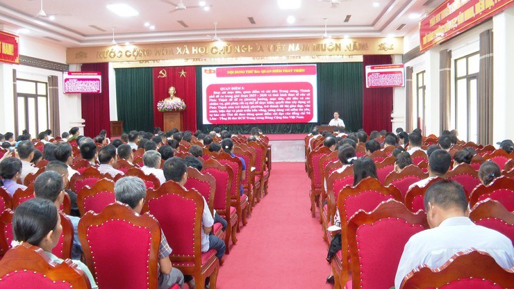 Hội nghị quán triệt Nghị quyết Đại hội Đảng bộ xã Phúc Thịnh lần thứ I, nhiệm kỳ 2025-2030- Ảnh 1.