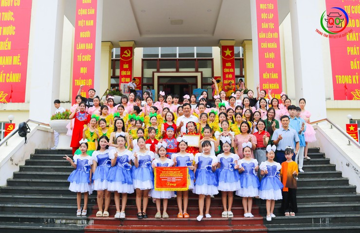 Hội thi sơ khảo thiếu nhi thủ đô tuyên truyền giới thiệu sách, Múa hát tập thể và ca khúc măng non năm 2025- Ảnh 16.