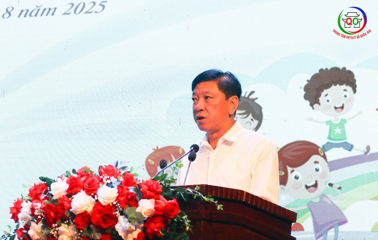 Hội thi sơ khảo thiếu nhi thủ đô tuyên truyền giới thiệu sách, Múa hát tập thể và ca khúc măng non năm 2025- Ảnh 4.