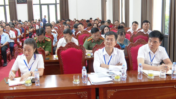 Hội nghị quán triệt Nghị quyết Đại hội Đảng bộ xã Phúc Thịnh lần thứ I, nhiệm kỳ 2025-2030- Ảnh 2.