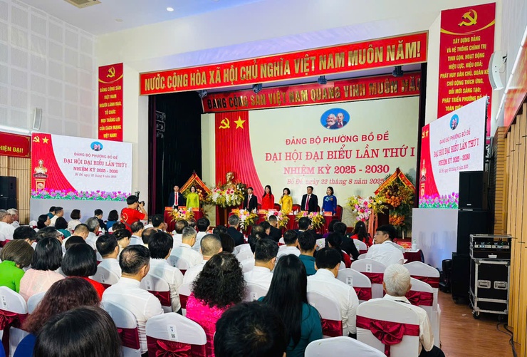 Phiên trù bị Đại hội đại biểu Đảng bộ phường Bồ Đề lần thứ I, nhiệm kỳ 2025-2030- Ảnh 5.