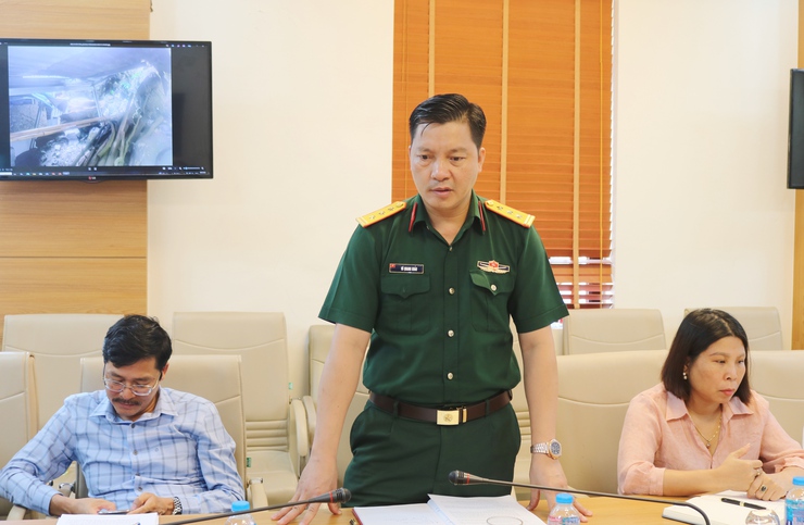 Xã Quốc Oai triển khai phương án di dời khối đá sạt lở tại núi Thầy đảm bảo an toàn Di tích Quốc gia đặc biệt chùa Thầy- Ảnh 5.