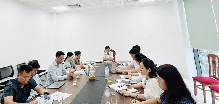 XÃ SÓC SƠN TỔ CHỨC HỘI NGHỊ GIAO BAN VỀ CÔNG TÁC PHÁT TRIỂN KHOA HỌC CÔNG NGHỆ VÀ CHUYỂN ĐỔI SỐ- Ảnh 1.