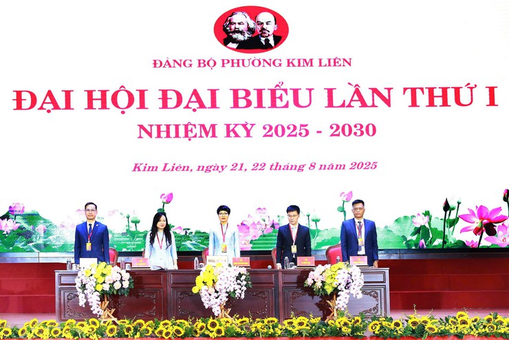 Phiên trù bị Đại hội đại biểu Đảng bộ phường Kim Liên lần thứ I: Khẳng định tinh thần đoàn kết, thống nhất, quyết tâm cho nhiệm kỳ mới- Ảnh 3.