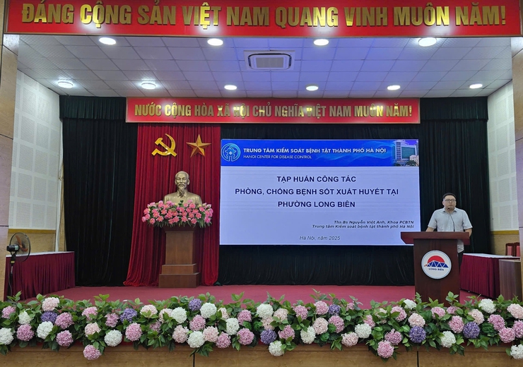 Phường Long Biên tập huấn công tác phòng, chống dịch bệnh năm 2025- Ảnh 2.
