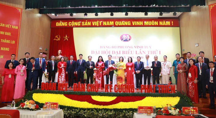 PHƯỜNG VĨNH TUY TỔ CHỨC THÀNH CÔNG ĐẠI HỘI ĐẠI BIỂU LẦN THỨ I, NHIỆM KỲ 2025–2030- Ảnh 6.
