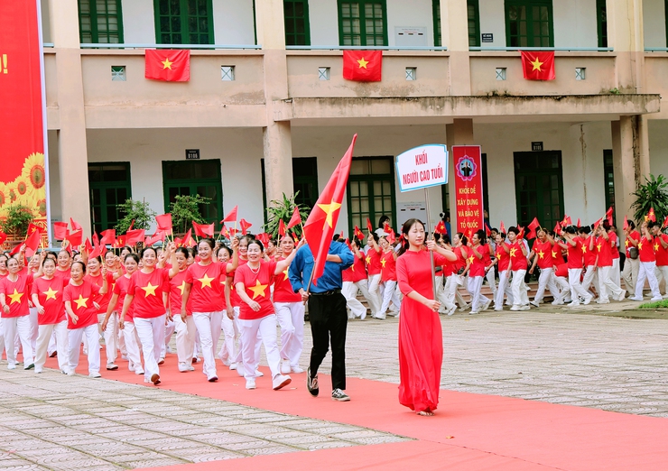 KHAI MẠC ĐẠI HỘI THỂ DỤC THỂ THAO LẦN THỨ I VÀ TỔNG KẾT HOẠT ĐỘNG HÈ THANH THIẾU NHI XÃ THƯ LÂM NĂM 2025.- Ảnh 7.