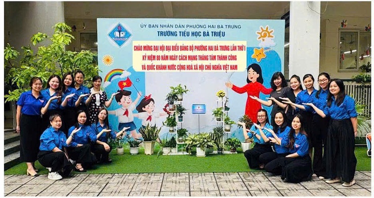 Phong trào “Văn phòng xanh - Cơ quan sạch” lan tỏa rộng rãi trong thanh niên phường Hai Bà Trưng- Ảnh 2.
