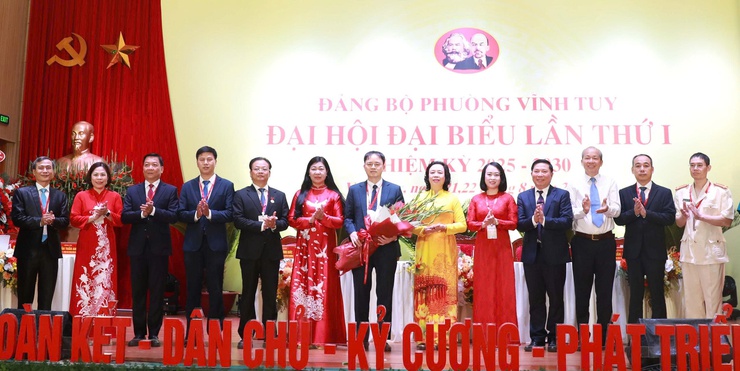PHƯỜNG VĨNH TUY TỔ CHỨC THÀNH CÔNG ĐẠI HỘI ĐẠI BIỂU LẦN THỨ I, NHIỆM KỲ 2025–2030- Ảnh 7.