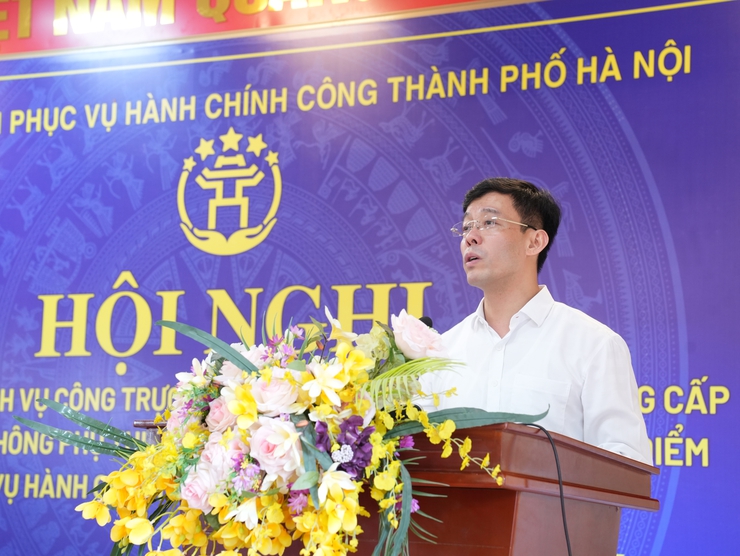 Trung tâm Phục vụ hành chính công thành phố Hà Nội:  Ra mắt hai Điểm Phục vụ hành chính công tại Sơn Tây và Quảng Oai- Ảnh 2.