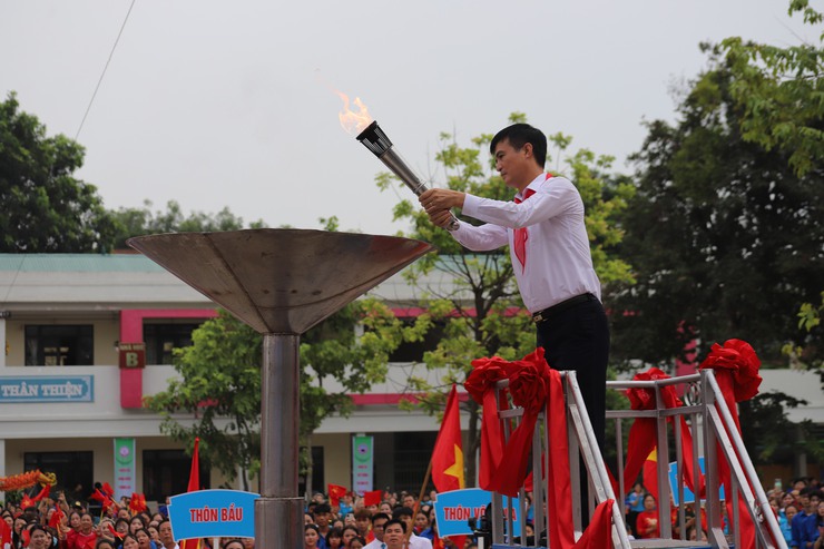 Xã Thiên Lộc long trọng tổ chức lễ khai mạc Đại hội Thể dục thể thao lần thứ I và tổng kết các hoạt động hè năm 2025 với chủ đề "Thiên Lộc - Vững bước tương lai"- Ảnh 16.
