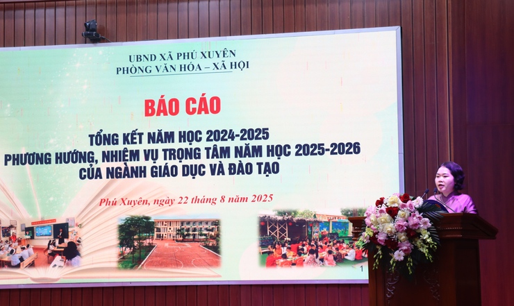 Xã Phú Xuyên: Tổng kết năm học 2024 -2025, triển khai nhiệm vụ năm học 2025-2026- Ảnh 4.