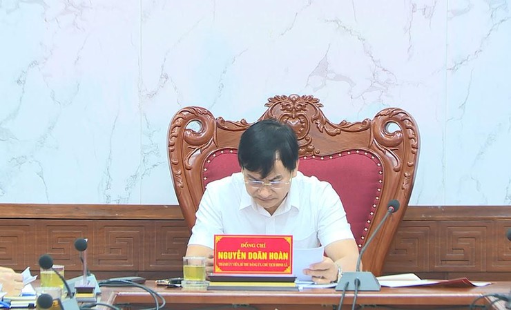 Thường trực Đảng ủy xã Phúc Thọ nghe báo cáo công tác y tế, chăm sóc sức khỏe nhân dân- Ảnh 2.