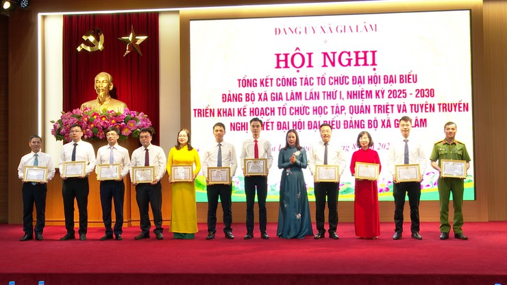 Đảng bộ xã Gia Lâm tổng kết công tác tổ chức đại hội đại biểu lần thứ I, nhiệm kỳ 2025-2030- Ảnh 5.