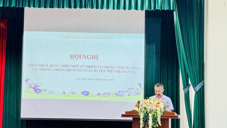 Tam Hưng: Chủ động triển khai công tác phòng, chống dịch bệnh trên địa bàn- Ảnh 1.