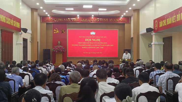 TRIỂN KHAI KẾ HOẠCH ĐẠI HỘI ĐẠI BIỂU MTTQ VIỆT NAM XÃ SÓC SƠN LẦN THỨ I, NHIỆM KỲ 2025- 2030- Ảnh 2.