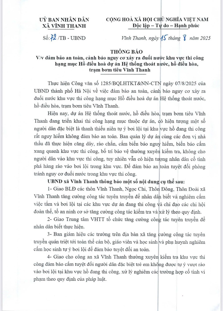 UBND xã Vĩnh Thanh- Ảnh 1.