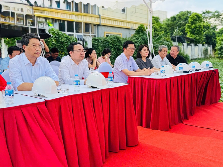 Lễ Khởi Công xây dựng Trạm Y Tế thị trấn Văn Điển, xã Thanh Trì: Bước tiến mới trong công tác Y tế tuyến cơ sở- Ảnh 1.