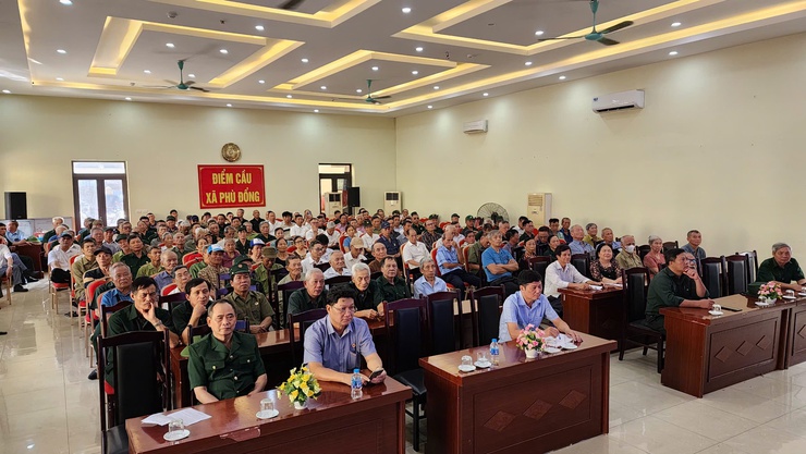 Hội Cựu chiến binh xã Phù Đổng thông tin thời sự quý III/2025- Ảnh 3.