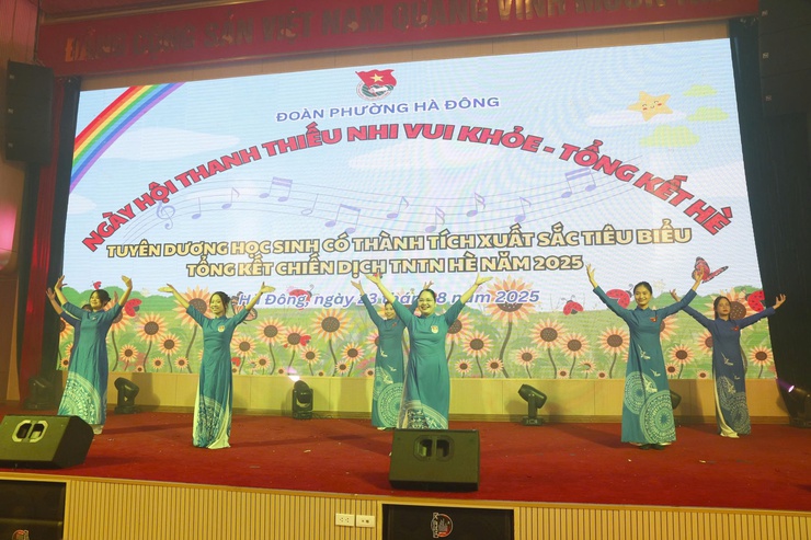 Ngày hội Thanh thiếu nhi vui khỏe- Tổng kết hè phường Hà Đông- Ảnh 8.