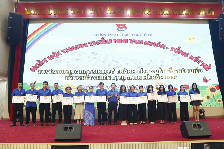 Ngày hội Thanh thiếu nhi vui khỏe- Tổng kết hè phường Hà Đông- Ảnh 10.