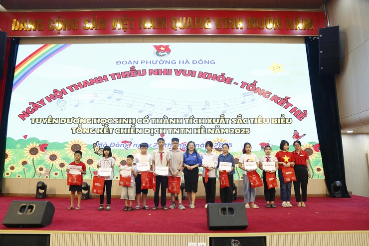 Ngày hội Thanh thiếu nhi vui khỏe- Tổng kết hè phường Hà Đông- Ảnh 15.