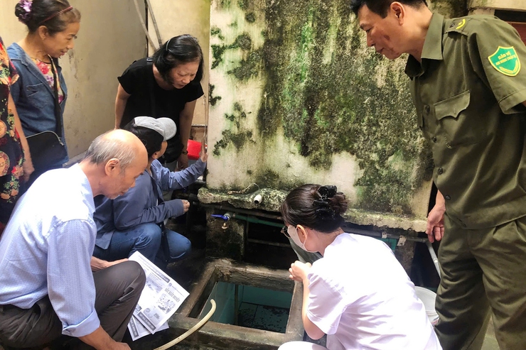 Hội nghị triển khai - phát động chiến dịch vệ sinh môi trường, diệt bọ gậy và tập huấn phòng chống sốt xuất huyết- Ảnh 7.