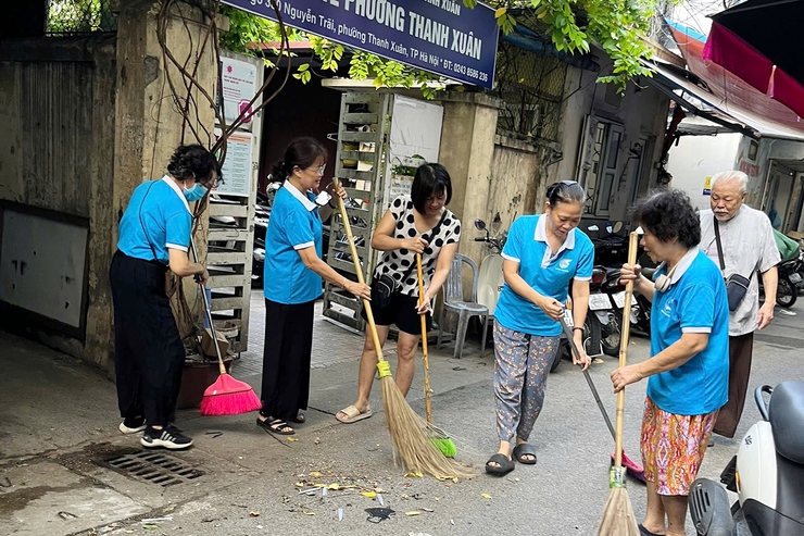 Hội nghị triển khai - phát động chiến dịch vệ sinh môi trường, diệt bọ gậy và tập huấn phòng chống sốt xuất huyết- Ảnh 10.