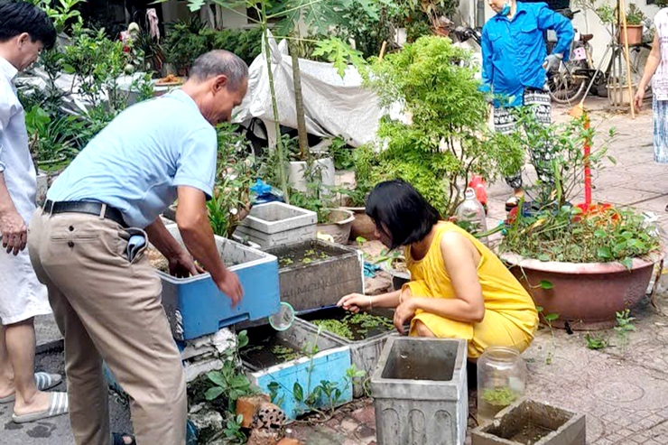 Hội nghị triển khai - phát động chiến dịch vệ sinh môi trường, diệt bọ gậy và tập huấn phòng chống sốt xuất huyết- Ảnh 9.