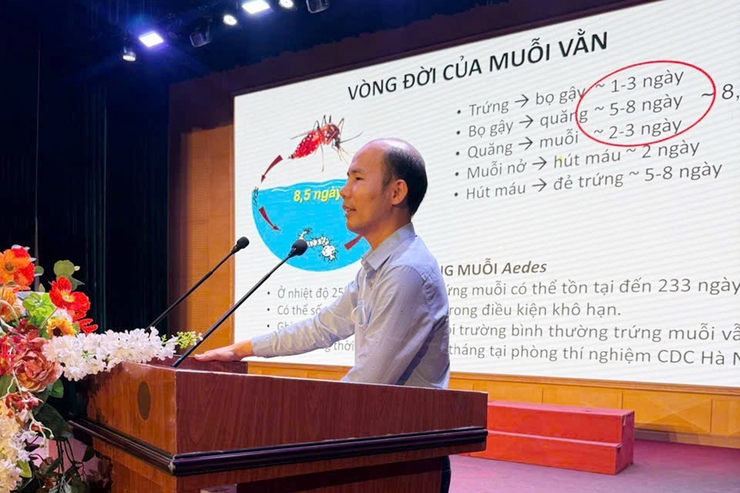 Hội nghị triển khai - phát động chiến dịch vệ sinh môi trường, diệt bọ gậy và tập huấn phòng chống sốt xuất huyết- Ảnh 4.