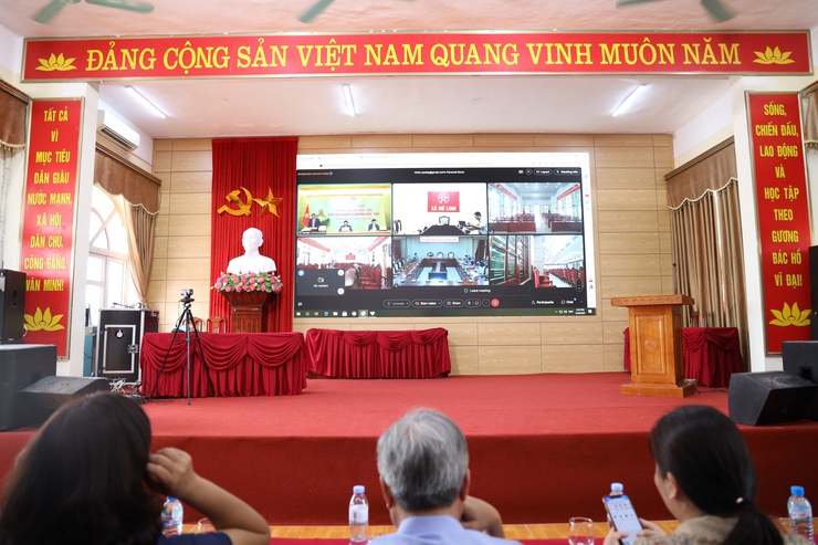 Hội nghị trực tuyến toàn quốc Tổng kết năm học 2024-2025, triển khai nhiệm vụ năm học mới 2025-2026- Ảnh 3.