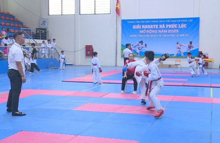 Giải Karate xã Phúc Lộc mở rộng năm 2025- Ảnh 1.