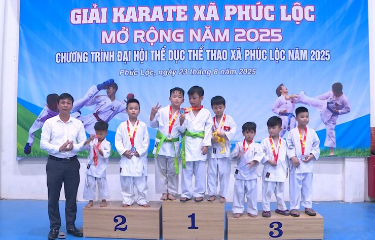 Giải Karate xã Phúc Lộc mở rộng năm 2025- Ảnh 7.