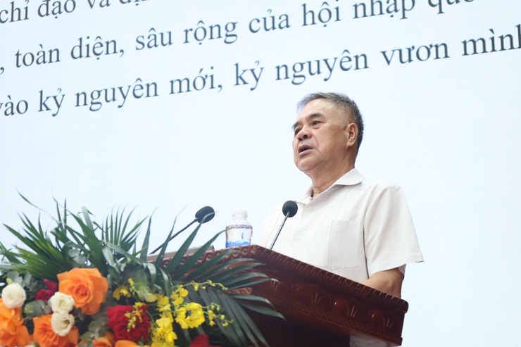 Hơn 300 Đảng viên xã Tiến Thắng tham gia học tập, quán triệt các Nghị quyết của Bộ Chính trị- Ảnh 2.