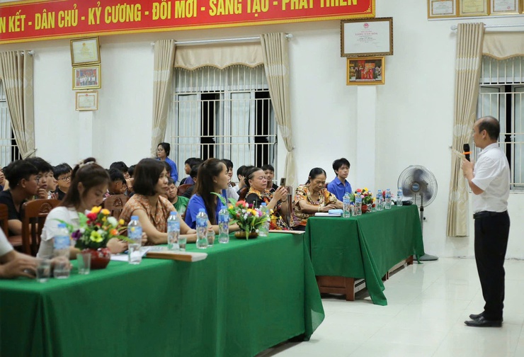 Hội nghị truyền thông về trợ giúp pháp lý cho đoàn viên, thanh thiếu nhi xã Tam Hưng- Ảnh 4.
