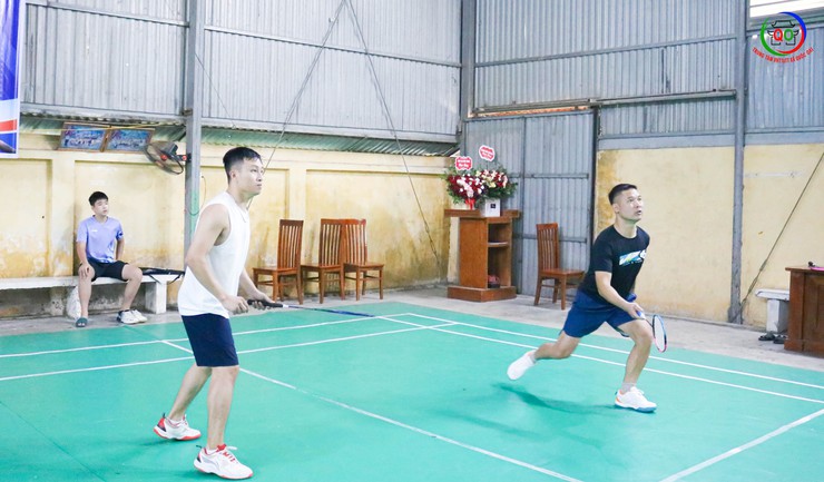 Sôi nổi Giải Cầu lông thôn Ngô Sài chào mừng 80 năm Cách mạng Tháng Tám và Quốc khánh 2/9- Ảnh 9.