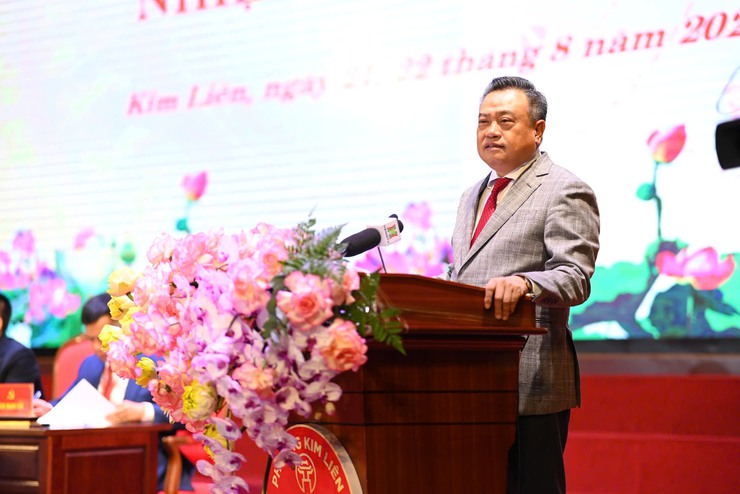 Đảng bộ phường Kim Liên tổ chức Đại hội đại biểu Đảng bộ phường lần thứ I, nhiệm kỳ 2025 - 2030.- Ảnh 7.