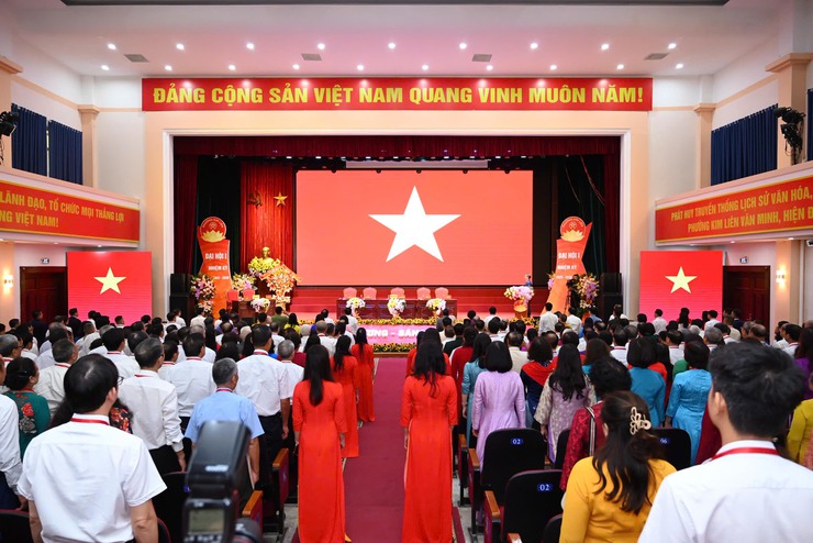 Đảng bộ phường Kim Liên tổ chức Đại hội đại biểu Đảng bộ phường lần thứ I, nhiệm kỳ 2025 - 2030.- Ảnh 12.