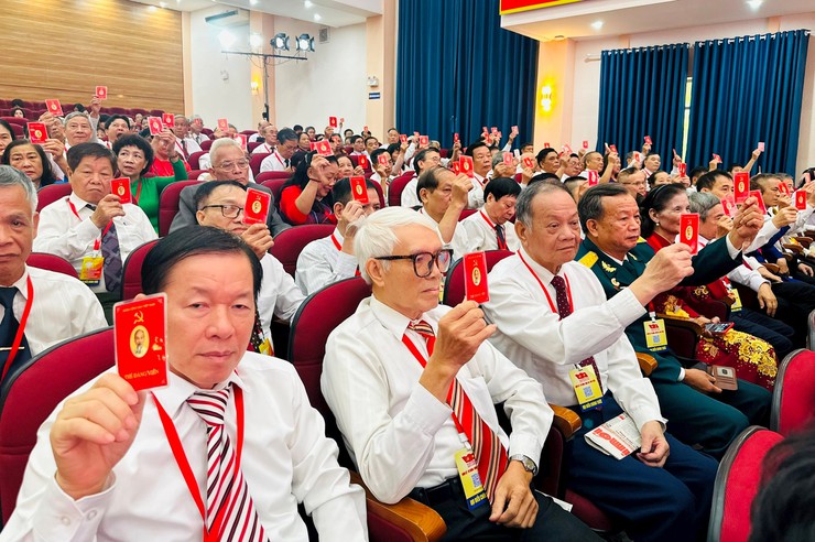 Đảng bộ phường Kim Liên tổ chức Đại hội đại biểu Đảng bộ phường lần thứ I, nhiệm kỳ 2025 - 2030.- Ảnh 6.
