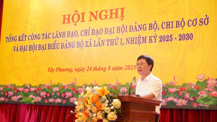 Xã Tây Phương: 19 tập thể, 114 cá nhân được khen thưởng tại hội nghị tổng kết Đại hội Đại biểu Đảng bộ xã Tây Phương lần thứ I, nhiệm kỳ 2025 - 2030- Ảnh 4.