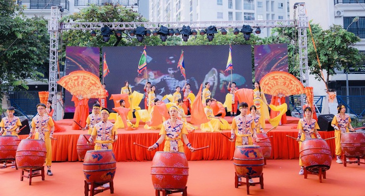 Nhiều hoạt động đặc sắc tại Ngày hội Văn hóa - Thể thao phường Phúc Lợi- Ảnh 3.
