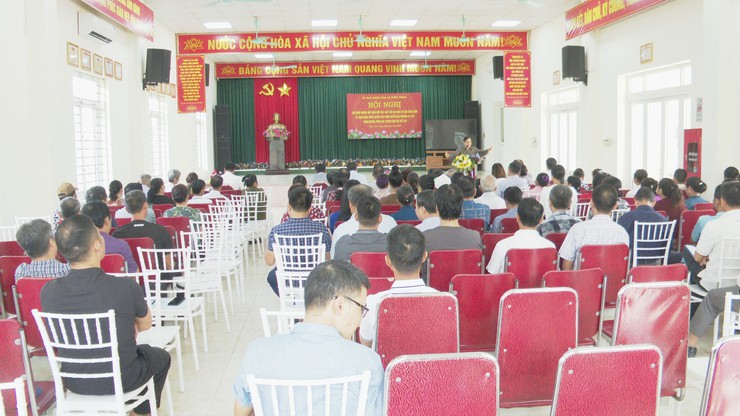 Xã Phúc Thịnh tổ chức Hội nghị phổ biến Luật Đất đai 2024 và các Nghị định mới về phân quyền, phân cấp của chính quyền địa phương 02 cấp- Ảnh 3.