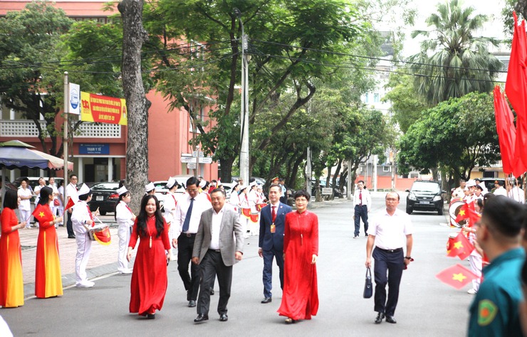 Đảng bộ phường Kim Liên tổ chức Đại hội đại biểu Đảng bộ phường lần thứ I, nhiệm kỳ 2025 - 2030.- Ảnh 10.