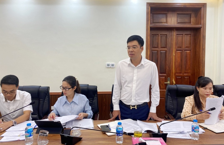 Thường trực Đảng ủy xã làm việc với Mặt trận Tổ quốc và các đoàn thể chính trị - xã hội về công tác đại hội- Ảnh 3.