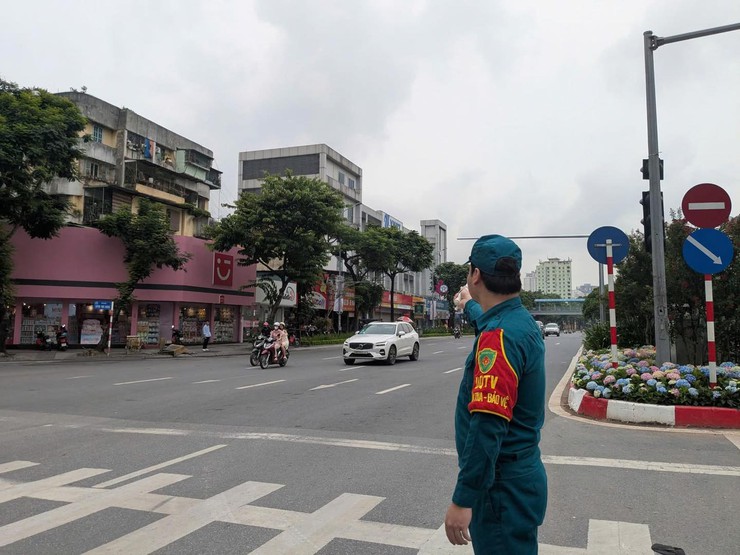 DÂN QUÂN TỰ VỆ PHƯỜNG LÁNG GÓP PHẦN BẢO ĐẢM AN NINH TRẬT TỰ DIỄN BINH A80- Ảnh 8.
