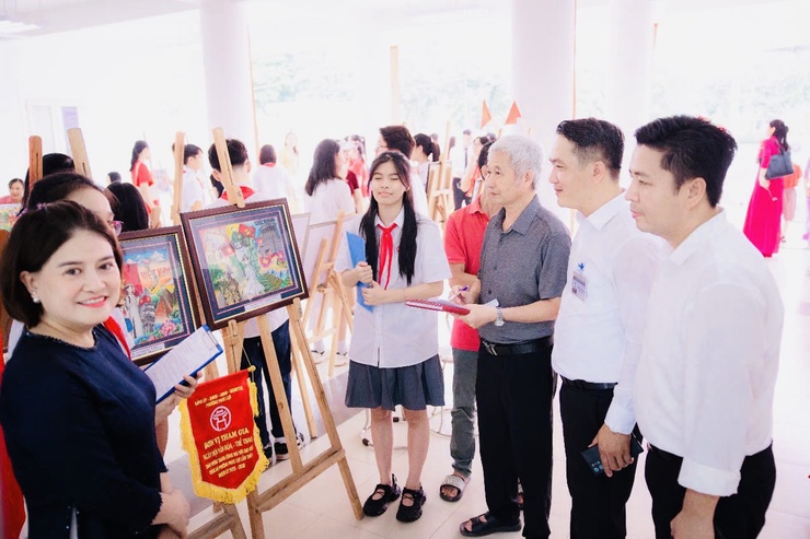 Nhiều hoạt động đặc sắc tại Ngày hội Văn hóa - Thể thao phường Phúc Lợi- Ảnh 8.