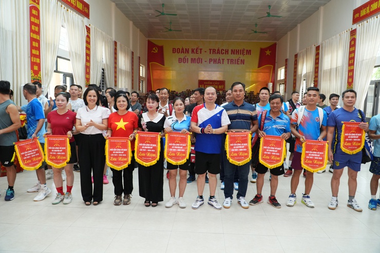 Chuyên Mỹ: tổ chức thành công giải Cầu lông vô địch lần thứ I, năm 2025- Ảnh 2.